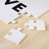 Clover Pup Love - St. Patrick's Day Dog Design Legpuzzel (Zijkant)