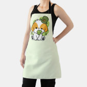 Clover Pup Love - St. Patrick's Day Dog Design Schort (Insitu)