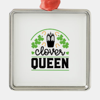 Clover Queen Metalen Ornament