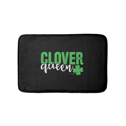 Clover Queen St. Patricks Day Badmat (Voorkant)