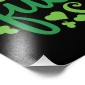 clover queen - St. Patrick's Day Foto Afdruk (Hoek)