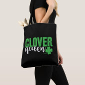 Clover Queen St. Patricks Day Tote Bag (Dichtbij)