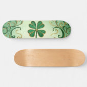 Clover Saint Patrick's Day Persoonlijk Skateboard (Horizontaal)