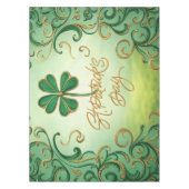 Clover Saint Patrick's Day Tafelkleed (Voorkant)