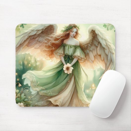 Clover Sereniteit Engel Muismat (Met muis)