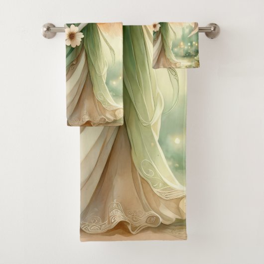 Clover Serenity Angel Bad Handdoek (Insitu)