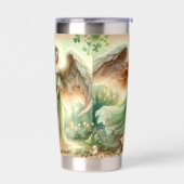 Clover Serenity Angel Geïsoleerde Drinkbeker (Links)