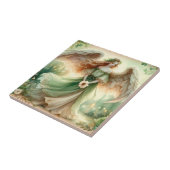 Clover Serenity Angel Tegeltje (Zijkant)