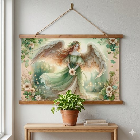 Clover Serenity Engel Hangend Wandkleed