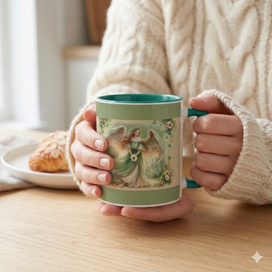 Clover Serenity Engel Koffiekop Mok
