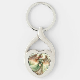 Clover Serenity Engel Sleutelhanger