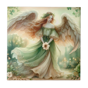Clover Serenity Engel Tegeltje