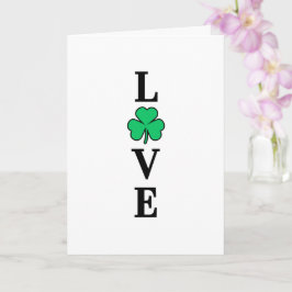 Clover Shamrock Ireland LIVE Elegant All Purpose Kaart