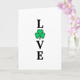 Clover Shamrock Ireland LIVE Elegant All Purpose Kaart