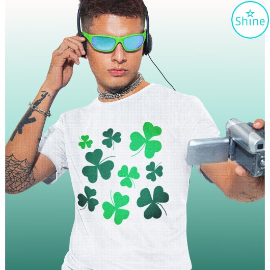 Clover Shamrock Ireland Pride St Patrick's T-shirt