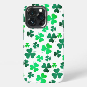 Clover Shamrock Ireland St Patrick's Day iPhone 13 Pro Hoesje