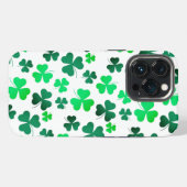 Clover Shamrock Ireland St Patrick's Day iPhone Hoesje (Achterkant horizontaal)
