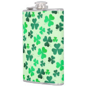 Clover Shamrock Irish Green Spring St Patricks Day Heupfles (Links)