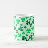 Clover Shamrock Irish Green Spring St Patricks Day Koffiemok (Center)