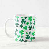 Clover Shamrock Irish Green Spring St Patricks Day Koffiemok (Links)