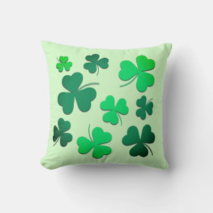 Clover Shamrock Irish Green Spring St Patricks Day Kussen