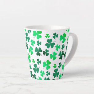 Clover Shamrock Irish Green Spring St Patricks Day Latte Mok