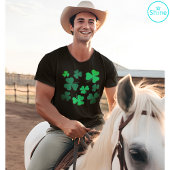 Clover Shamrock Irish Green Spring St Patricks Day T-shirt