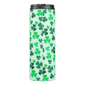 Clover Shamrock Irish Green Spring St Patricks Day Thermosbeker (Achterkant)
