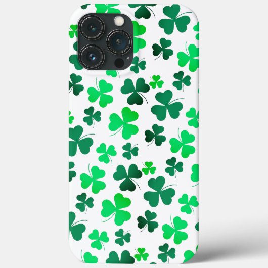 Clover Shamrock Leaf Irish Ireland St Patrick's Case-Mate iPhone Case (Achterkant)