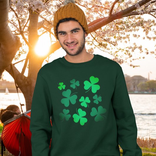 Clover Shamrock Leaf Irish Pride St Patrick's Day T-shirt