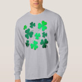 Clover Shamrock Leaf Irish Pride St Patrick's Day T-shirt (Voorkant)