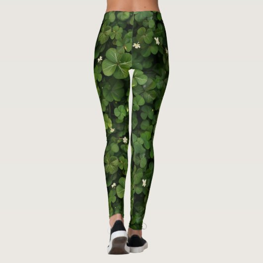Clover Shamrock St. Patrick's day Leggings (Achterkant)