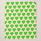Clover Sherpa Blanket Deken (Voorkant)