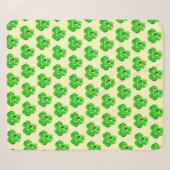 Clover Sherpa Blanket Deken (Voorkant (horizontaal))