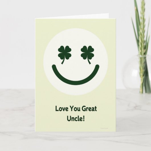 Clover Smile Love You Kaart (Voorkant)