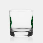 Clover St. Patrick's Day Holiday Monogram Familie Whisky Glas (Links)