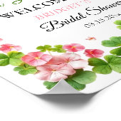 Clover St. Patrick's Day Vrijgezellenfeest WELKOM Poster (Hoek)