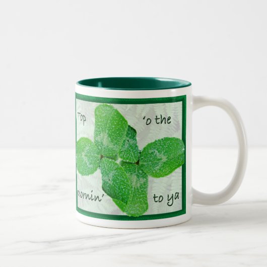 Clover St Patty's Day Mok (Rechts)
