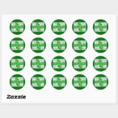 Clover St Patty's Day Sticker (Vel)