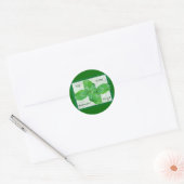 Clover St Patty's Day Sticker (Envelop)