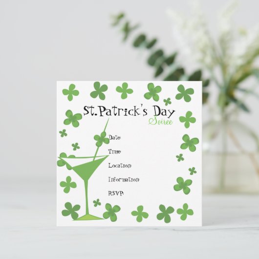 Clover-Tini Kaart (Staand voorkant)