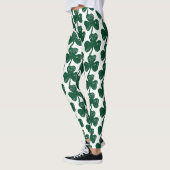 Clover Vibes Stijlvolle Grunge St. Patrick's Day Leggings (Links)