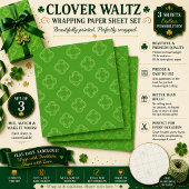 Clover Wals Inpakpapier Vel