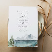 Clover - Waterverf Bohemian Mountain Lake Kaart