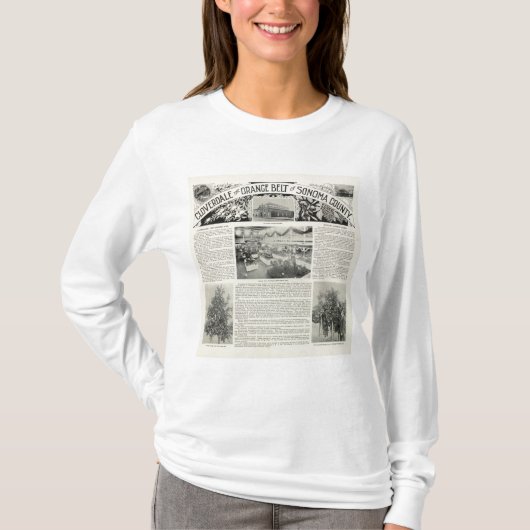 Cloverdale, Californië T-shirt (Voorkant)