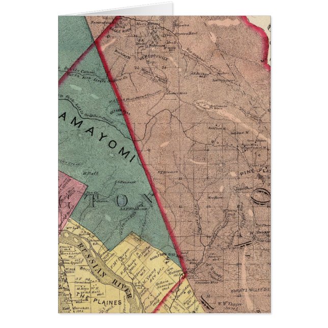 Cloverdale, Washington, Mendocino (Voorkant)