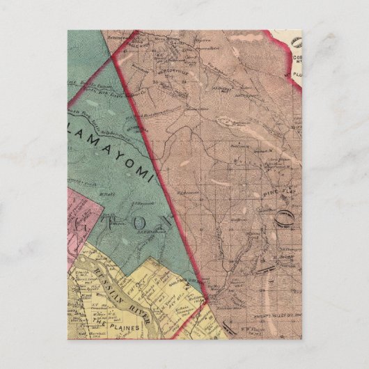Cloverdale, Washington, Mendocino Briefkaart (Voorkant)