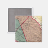 Cloverdale, Washington, Mendocino Magneet (Voorkant / Achterkant)