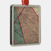 Cloverdale, Washington, Mendocino Metalen Ornament (Rechts)