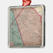 Cloverdale, Washington, Mendocino Metalen Ornament (Links)